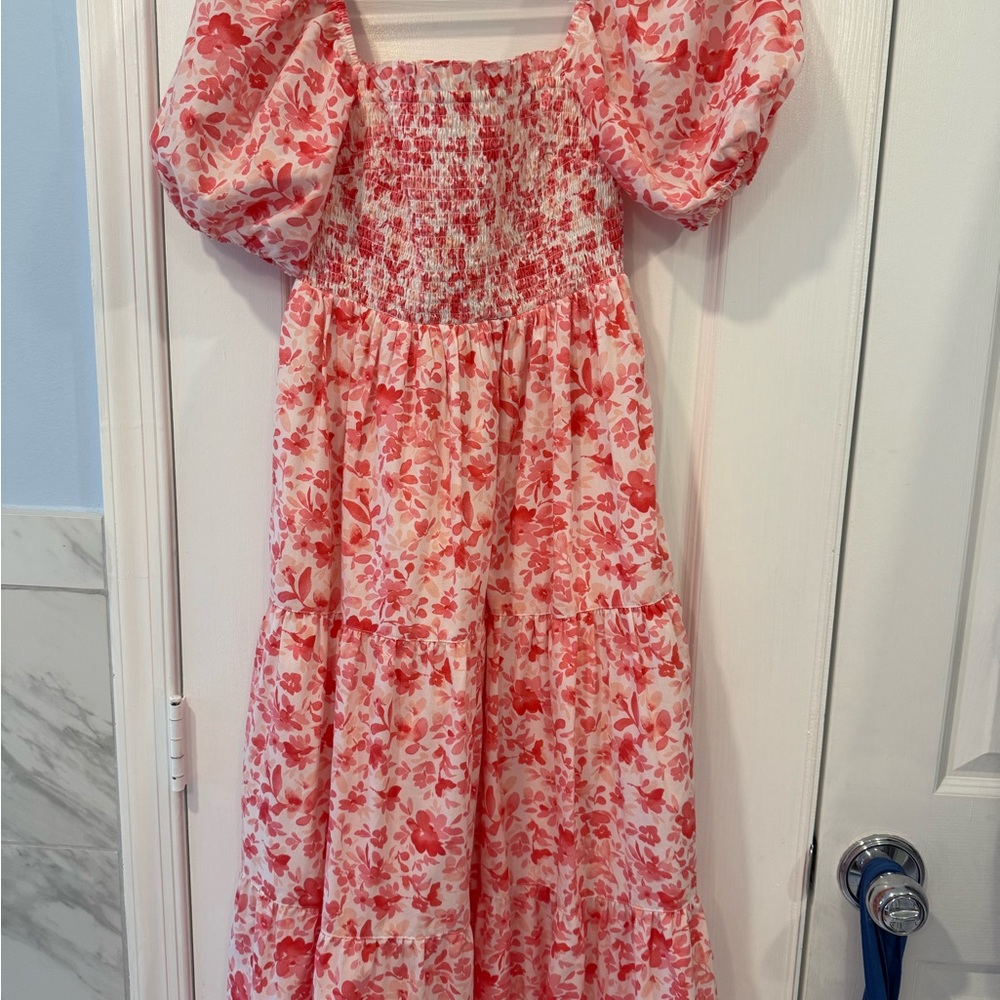 Floral Pink Dress